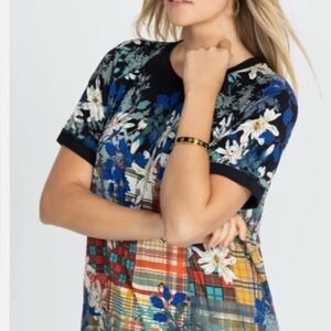 Johnny Was Ona Raglan Floral Shirt